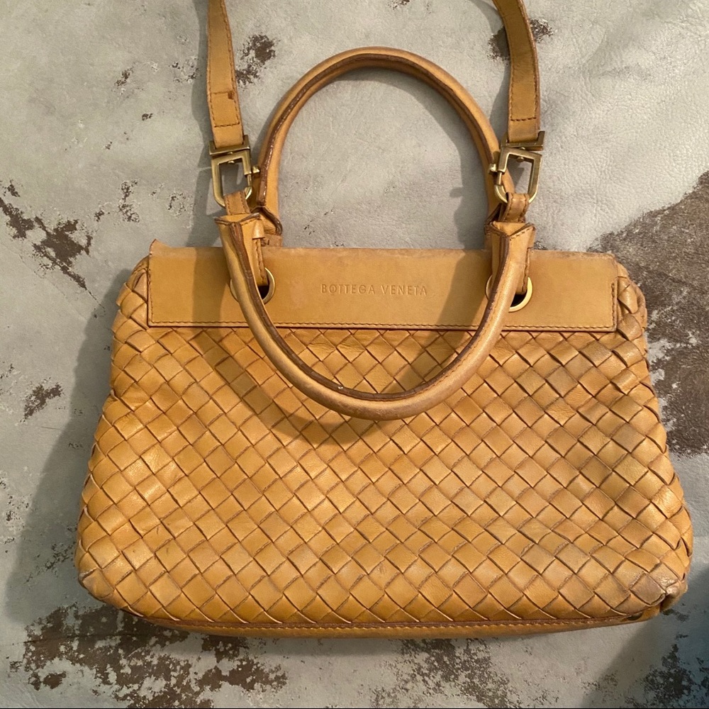 Vintage Bottega Veneta intrecciado handle bag
